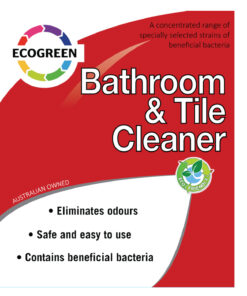 septic tank safe bathroom tile cleaner from eco green nz
