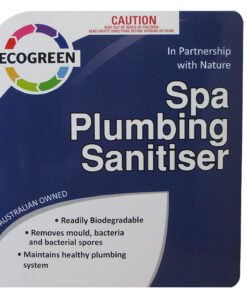 Spa Plumbing sanitiser eco green nz