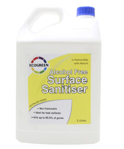 Alcohol free surface sanitiser 5 litre